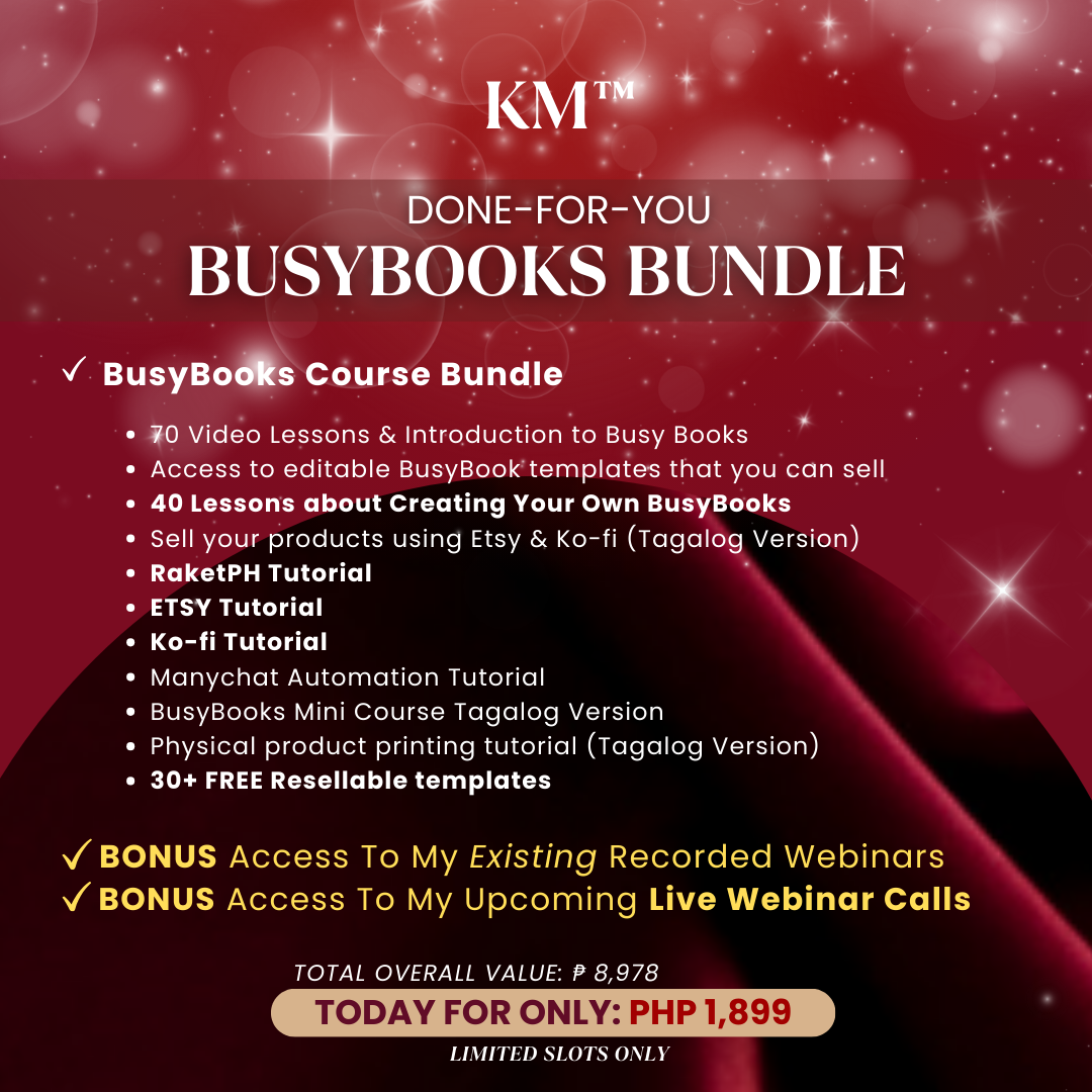 BusyBooks Course Bundle with Resell Rights | FREE Templates with PLR