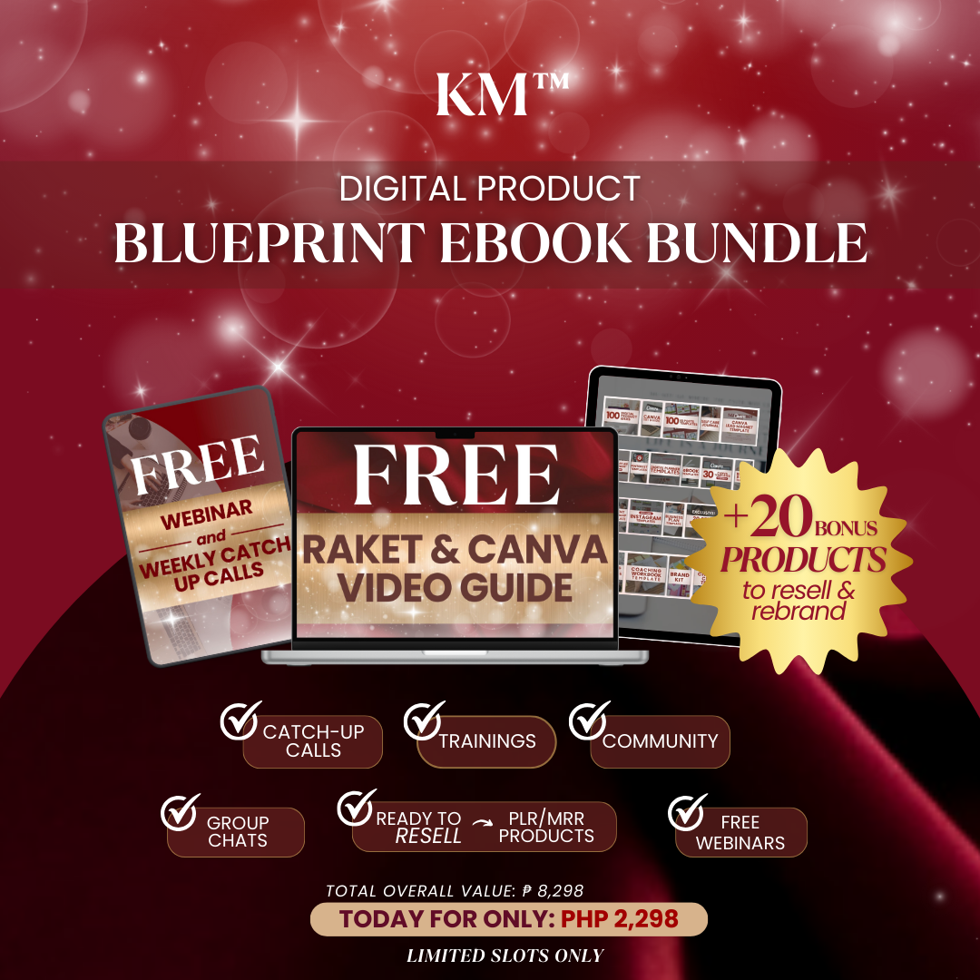 Digital Product Blueprint eBook Guide with Resell Rights and 20 Freebies