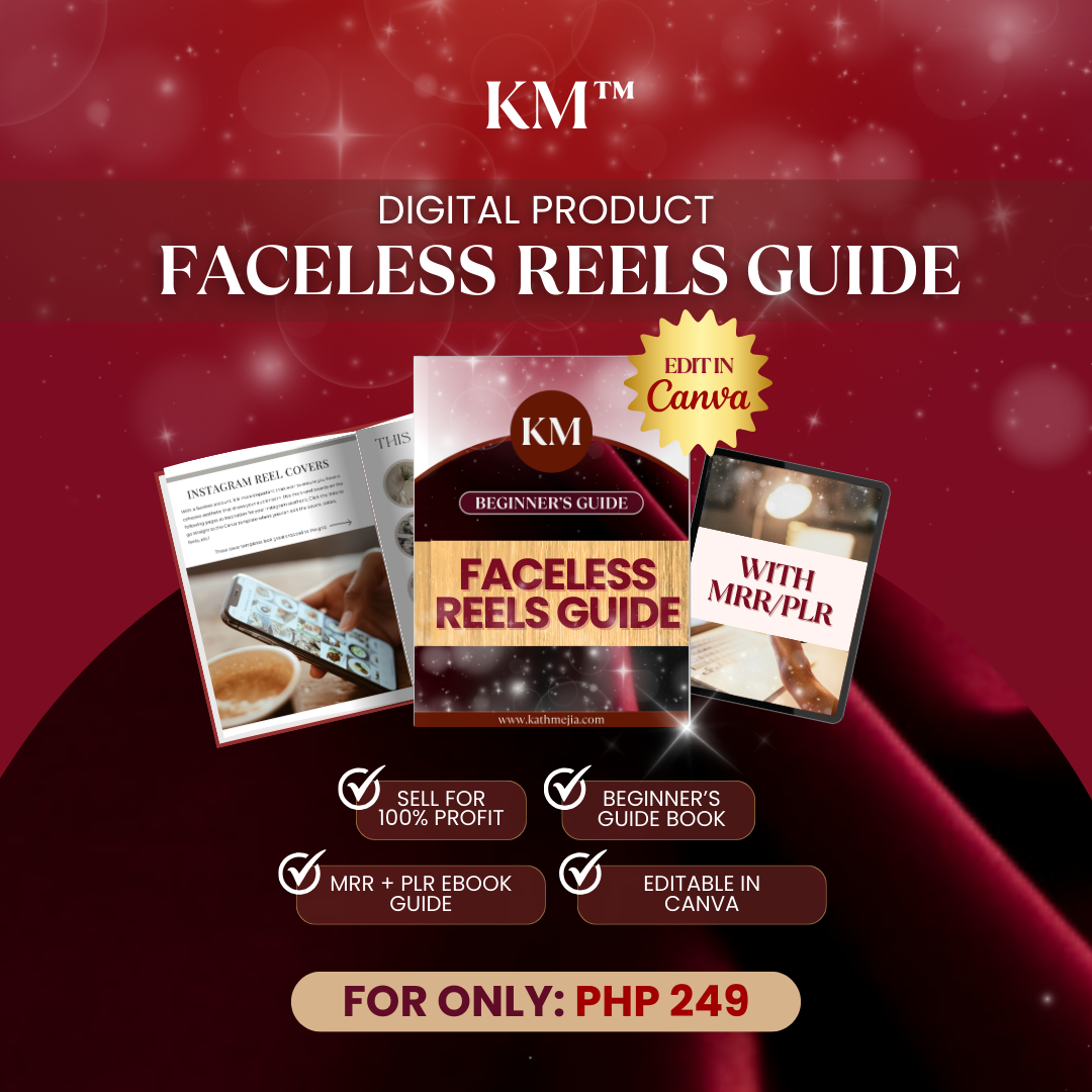Faceless Reels Guide | Done For You Faceless Reels | Editable in Canva | PLR & Master Resell Rights |